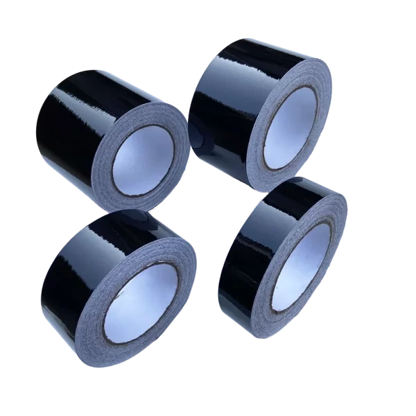 glossy black vinyl wrap strip tape car wrap foil for window trim door protection film