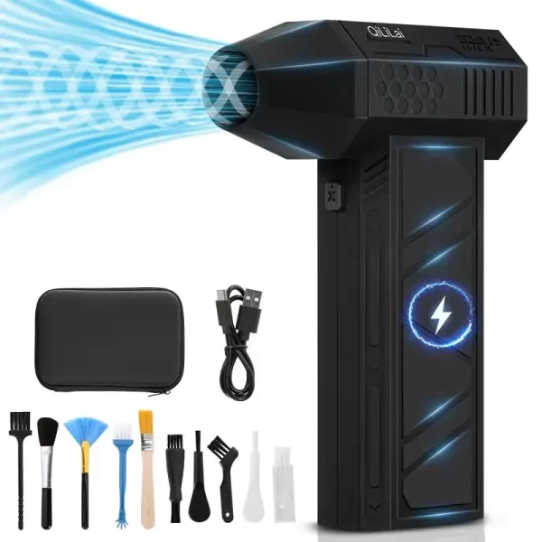 x3max handheld mini turbo jet fan,180000rpm powerful air blower compressed air duster for car dryer/pc/home qililai x3max handheld mini turbo jet fan,180000rpm powerful air blower compressed air duster for car dryer/pc/home qililai