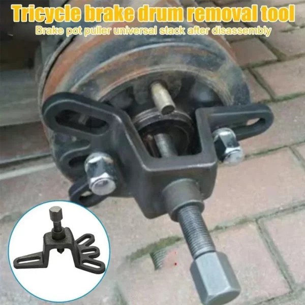 universal brake drum puller tool 4 hole wheel hub puller repair tool handheld for motorcylce accessories for tricycle motorbike
