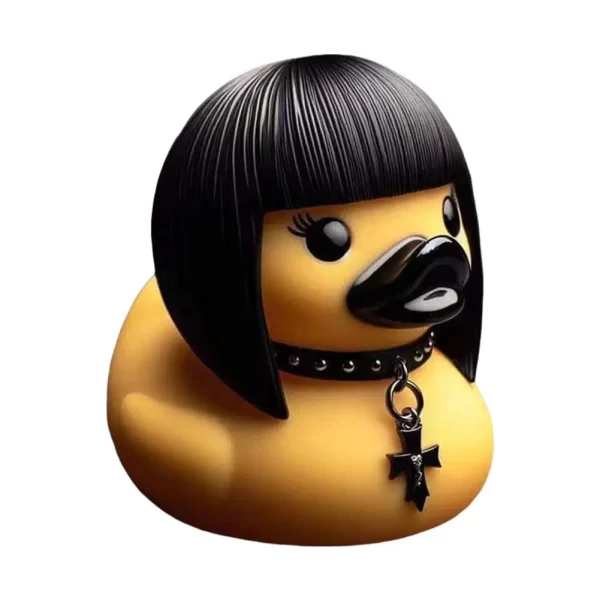 duck devil duck death rock duck statue car styling central console dashboard auto styling decoration car interior accessories