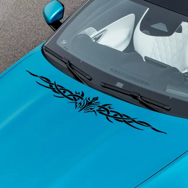 angel wings totem car sticker line stitching fashion vinyl exterior decor accessories large size decals for auto waterproof