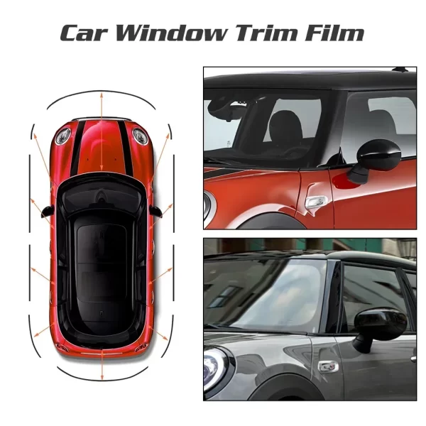 car window decal trim vinyl film door waistline sticker for mini cooper r50 r52 r53 r55 r56 r60 r61 f54 f55 f56 f60 accessories