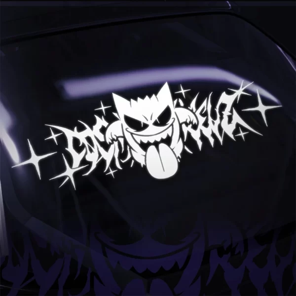 jdm car stickers for cosmicwheelz drift stance anime sticker dream build escape after the file glass decoration vinyl decals