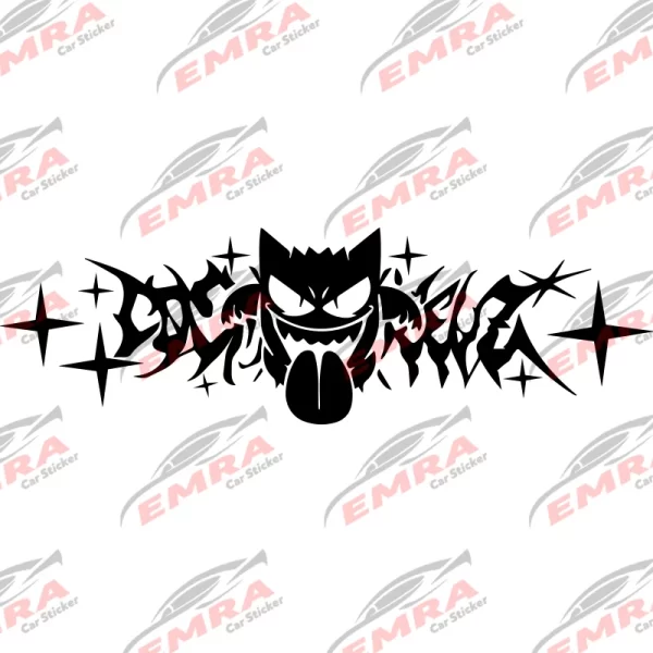 jdm car stickers for cosmicwheelz drift stance anime sticker dream build escape after the file glass decoration vinyl decals