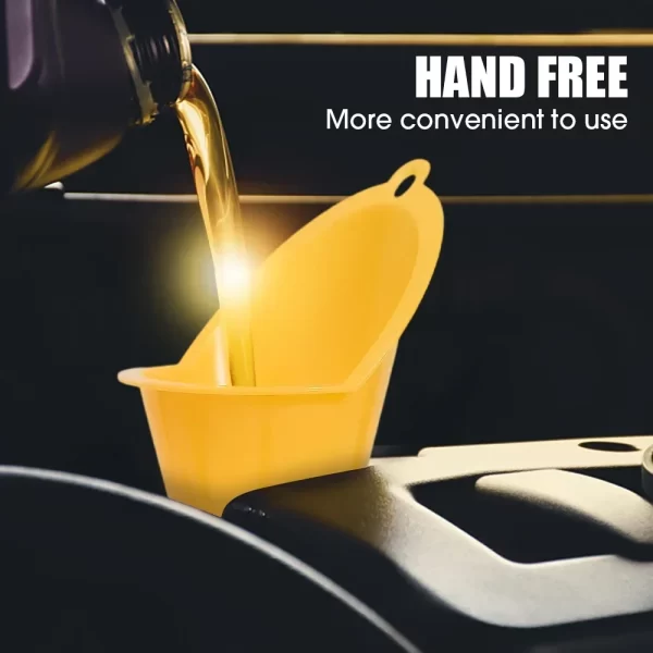 car long stem funnel gasoline oil fuel filling tools anti splash plastic oil funnel motorcycle refueling tools auto accessories
