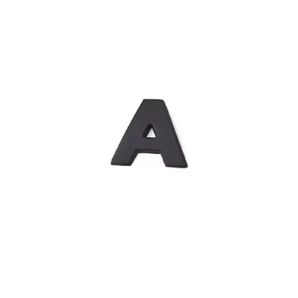 1pc 3d metal 45mm 25mm diy letters alphabet emblem numbers chrome labeling car sticker digital badge accessories