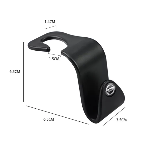 car seat hook organizer holder for nissan qashqai leaf juke patrol micra x trail t32 tiida navara nismo note teana accessories