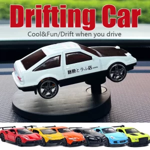 drifting car dashboard toy model swing turning cool fun sports racing ornaments interior accessories decor items decorations men