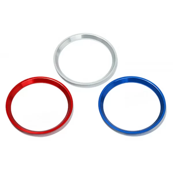 58mm car steering wheel center cover logo sticker metal ring trim accessories for mercedes benz gle cla gla w213 w246 w205 c117