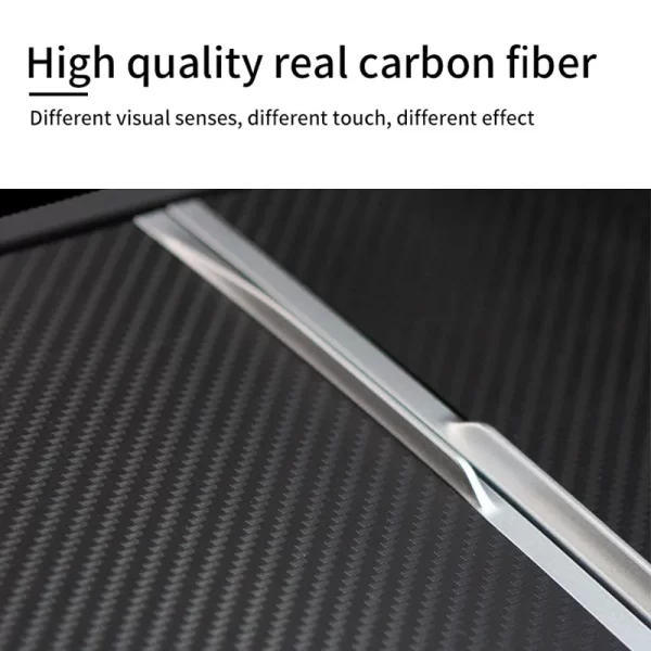 3pcs center console cover for tesla model 3 highland 2024 center control sticker decoration anti scratch interior accessories
