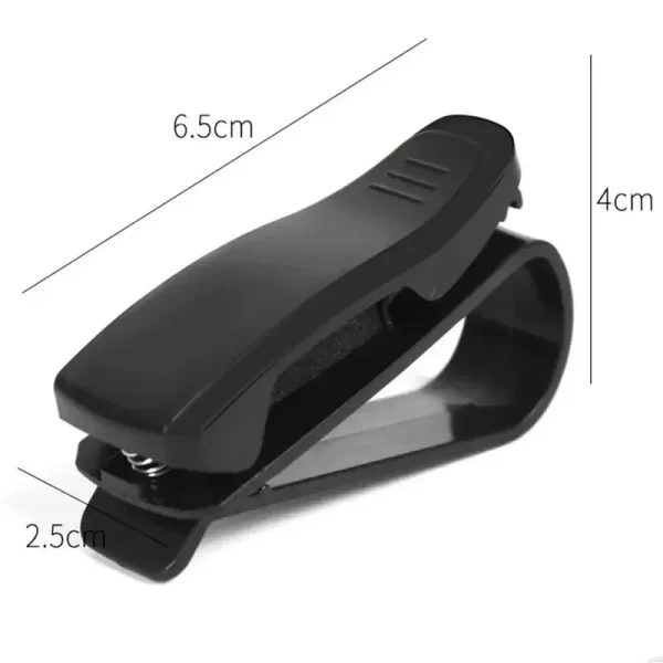 2pcs universal car auto sun visor glasses box sunglasses clip card ticket holder fastener pen case eyeglasses clips accessories