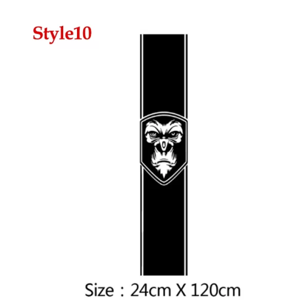 hood car sticker personalized stripe stickers auto modified body sticker hot selling car accessories decoration covering film
