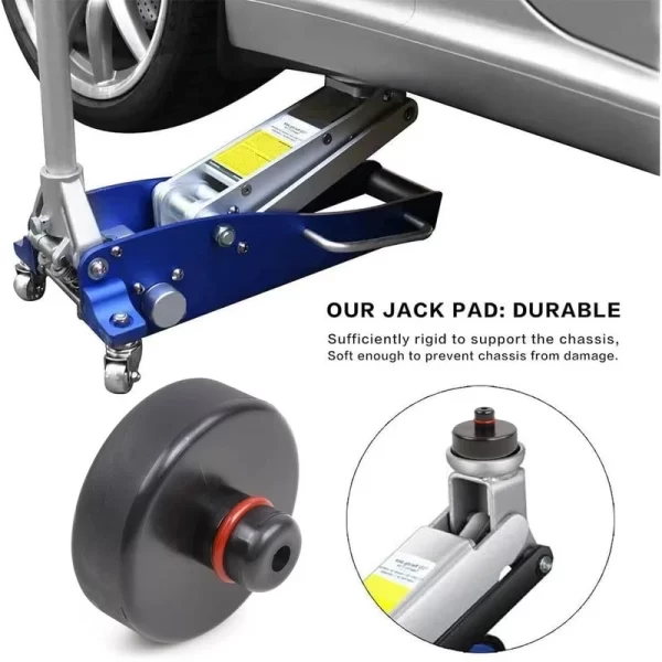 usvotov upgraded lifting jack pad for tesla model 3/y/s/x accessories sturdy rubber pucks adapter protect car original battery