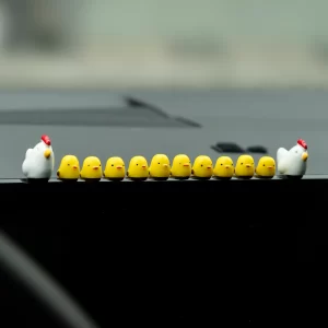 cute mini animal car dashboard accessories fun animal car rear view mirror decor interior ornaments fairy garden home car gifts