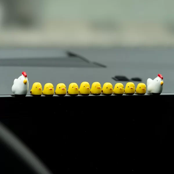 cute mini animal car dashboard accessories fun animal car rear view mirror decor interior ornaments fairy garden home car gifts