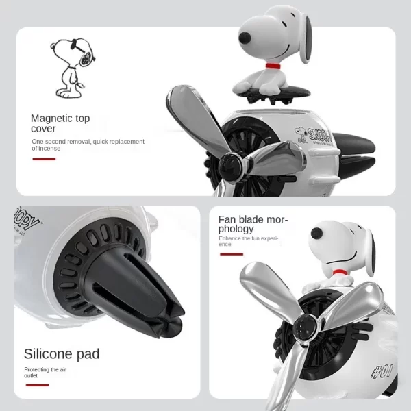 cute anime car air freshener aromatherapy fragrance piece perfume clip decor toy accessories car air outlet decoration 2025