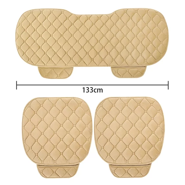 seametal ぬいぐるみカーシートカバーアンチスリップソフトシートクッション自動車椅子プロテクターパッドユニバーサルセダン suv ピックアップトラック