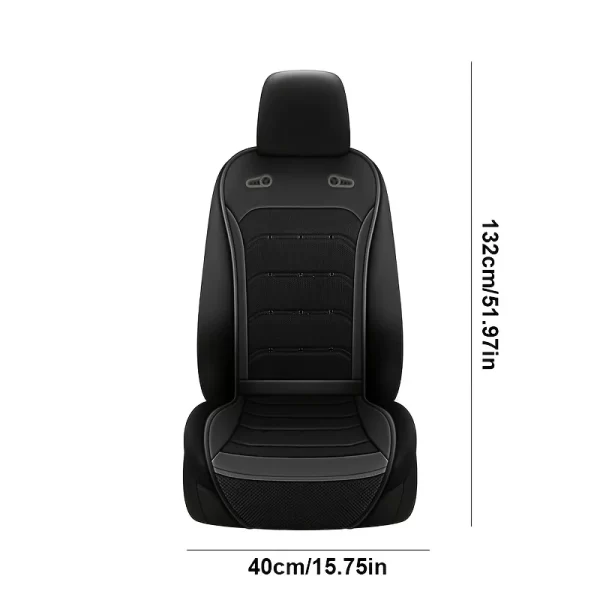 12 v/24 v 夏冷却カーシートクッションフロントシート冷却シートカバーインテリジェントファン付き通気性換気シートクッション