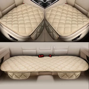 カーシートカバー暖かいシートクッションプロテクター豪華なシートカバー秋冬ユニバーサルセダンハッチバック suv シートマット