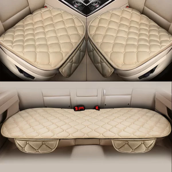 カーシートカバー暖かいシートクッションプロテクター豪華なシートカバー秋冬ユニバーサルセダンハッチバック suv シートマット