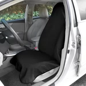 ユニバーサルカーシートタオルカバー,調節可能な防水プロテクター,滑り止め弾性ストラップ,通気性,フロントおよびリア