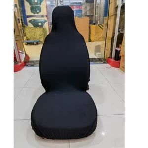 1 ピースユニバーサルストレッチカーシートカバーポリエステル生地弾性自動車フロントシートクッションプロテクターカバー車オールインクルーシブ