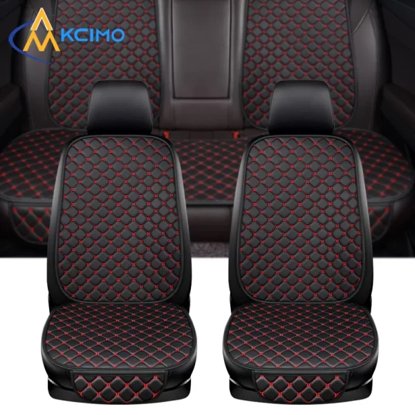 kcimo ユニバーサル pu レザーカーシートカバーシートバックソフトクッションミニマリズムシートクッション椅子カーペットパッド自動車アクセサリー