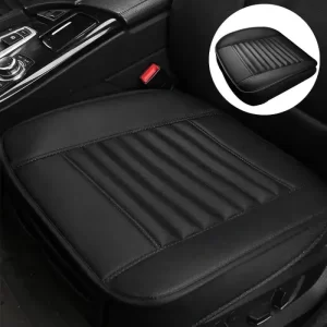 ユニバーサルカーシートカバー通気性 pu レザーパッドマット自動車椅子クッション車のフロントシートカバー四季アンチスリップマット
