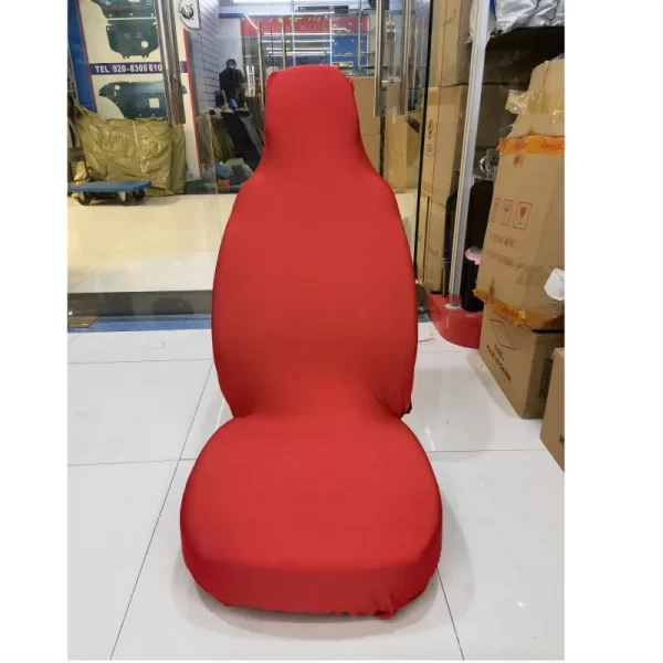 1 ピースユニバーサルストレッチカーシートカバーポリエステル生地弾性自動車フロントシートクッションプロテクターカバー車オールインクルーシブ
