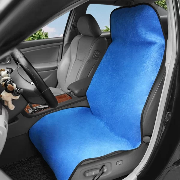 防水防汗カーシートカバー ユニバーサルフィット 車、suv、トラック用 ポリエステル生地プロテクター ジム、ランニング、水泳用