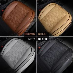 新しいフロントカーシートカバー pu レザー車のシートクッション自動車シートプロテクターユニバーサル車の椅子パッドマット自動車の付属品