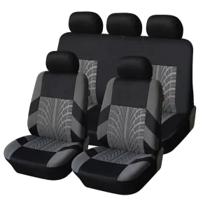 カーシートカバーフルセットフロント分割リアベンチ車のユニバーサル布 suv セダンバン自動車インテリアカバー